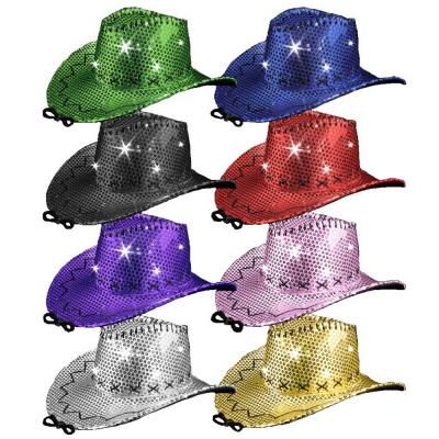  Ковбойка диско с паетками средняя (разные цвета) 