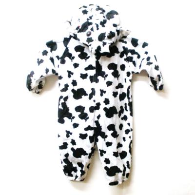  Костюм детский меховой "Коровка" белая 