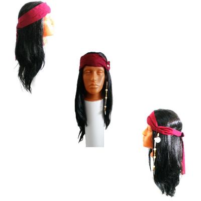  Парик Гадалки с бусами 