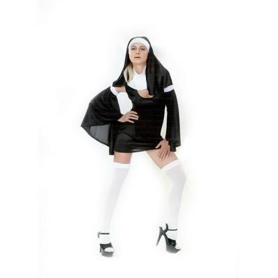  Костюм карнавальный "Монашка" р.40-42 