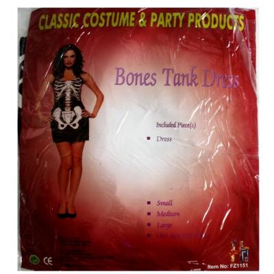  Костюм карнавальный "Скелет"(женский) 