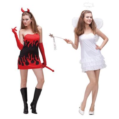  Костюмы взрослые "Ангел и дъявол"(пара) 