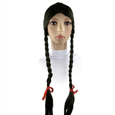  Парик 2 Косички черные 