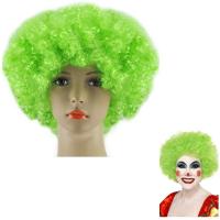  Парик Клоуна (объемные крудряшки 200 грамм) салатовый  