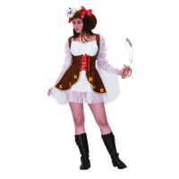  Костюм взрослый "Пиратка" 