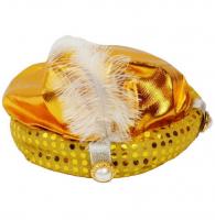  Шляпа Султана  - золотая 