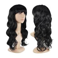  Парик завитушки - черный 