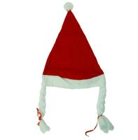  Колпак Санта Клауса с косичками 