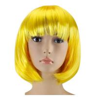  Парик Каре жёлтый 