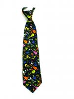  Галстук малый Гитары 