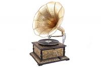 Граммофон 14" квадрат метал. оклад №96