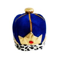  Шляпа Короля синяя 