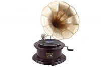 Граммофон 14" круглый гладкий №36